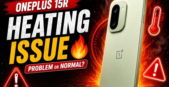 fix OnePlus 15R heating issue